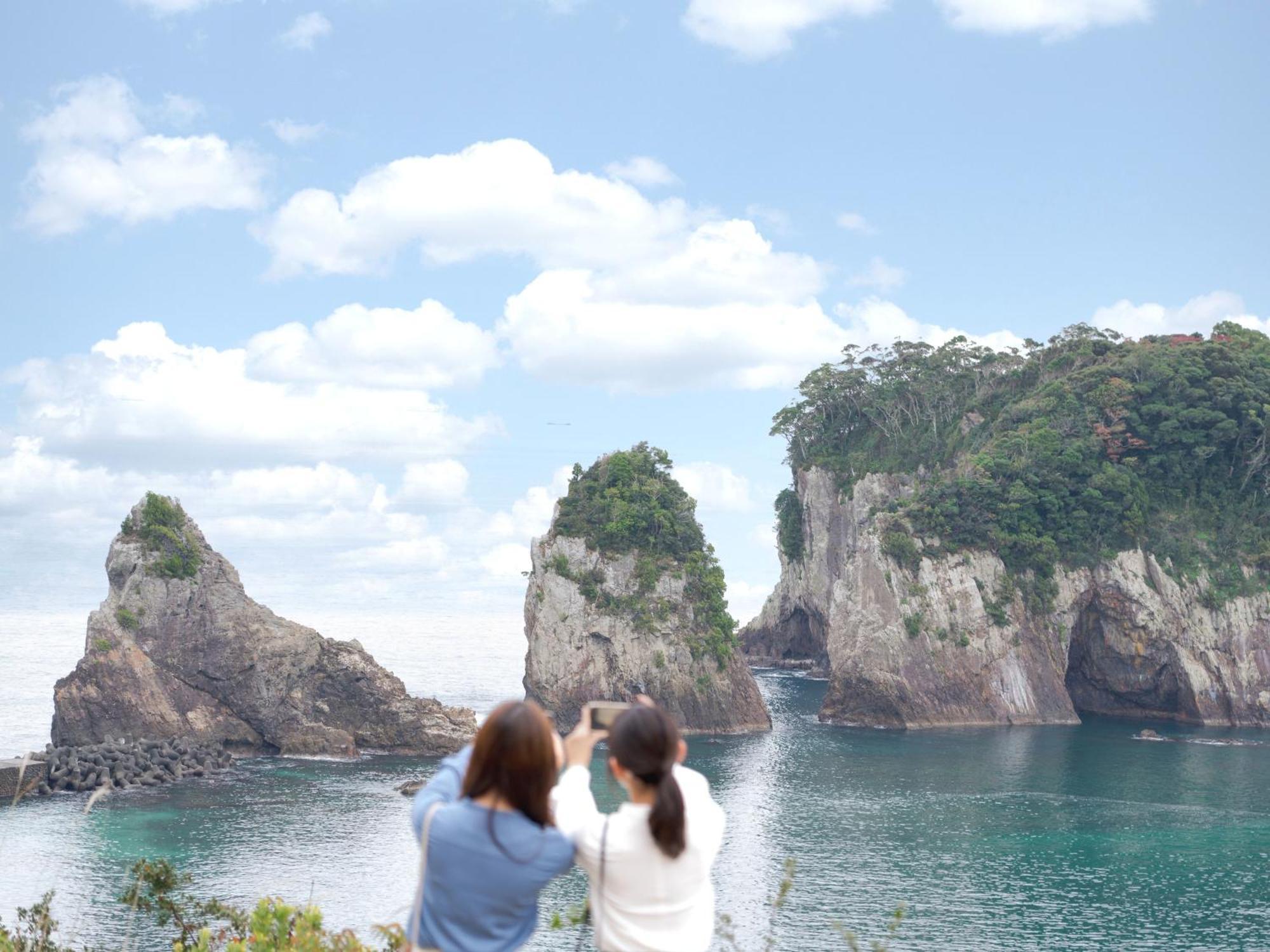 Kumano-Bettei Nakanoshima Nachikatsuura Esterno foto